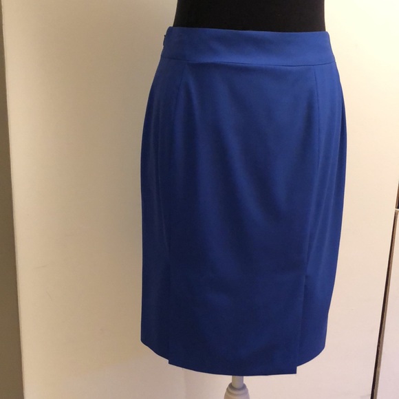 Banana Republic Cobalt / Royal Blue Pencil Skirt - Picture 6 of 12
